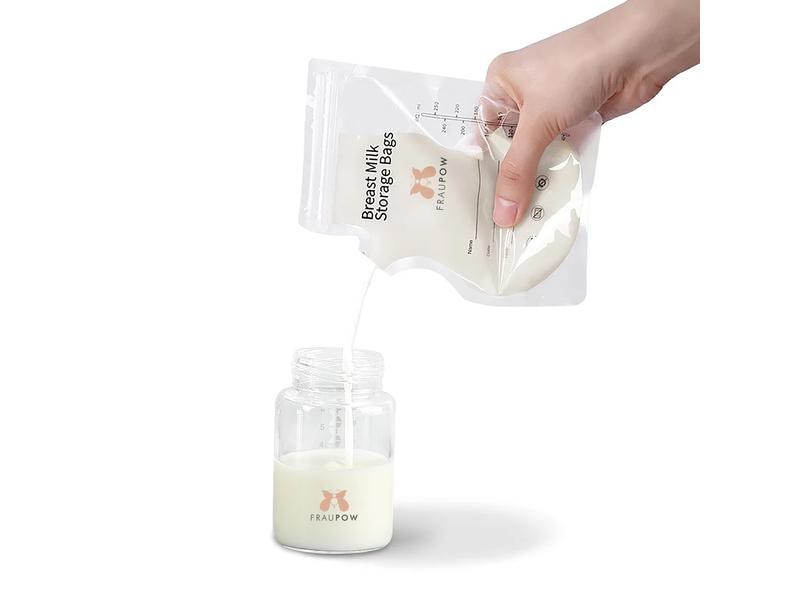 FrauPow Muttermilchbeutel 2 x 30 Stk. Beutel für Muttermilch