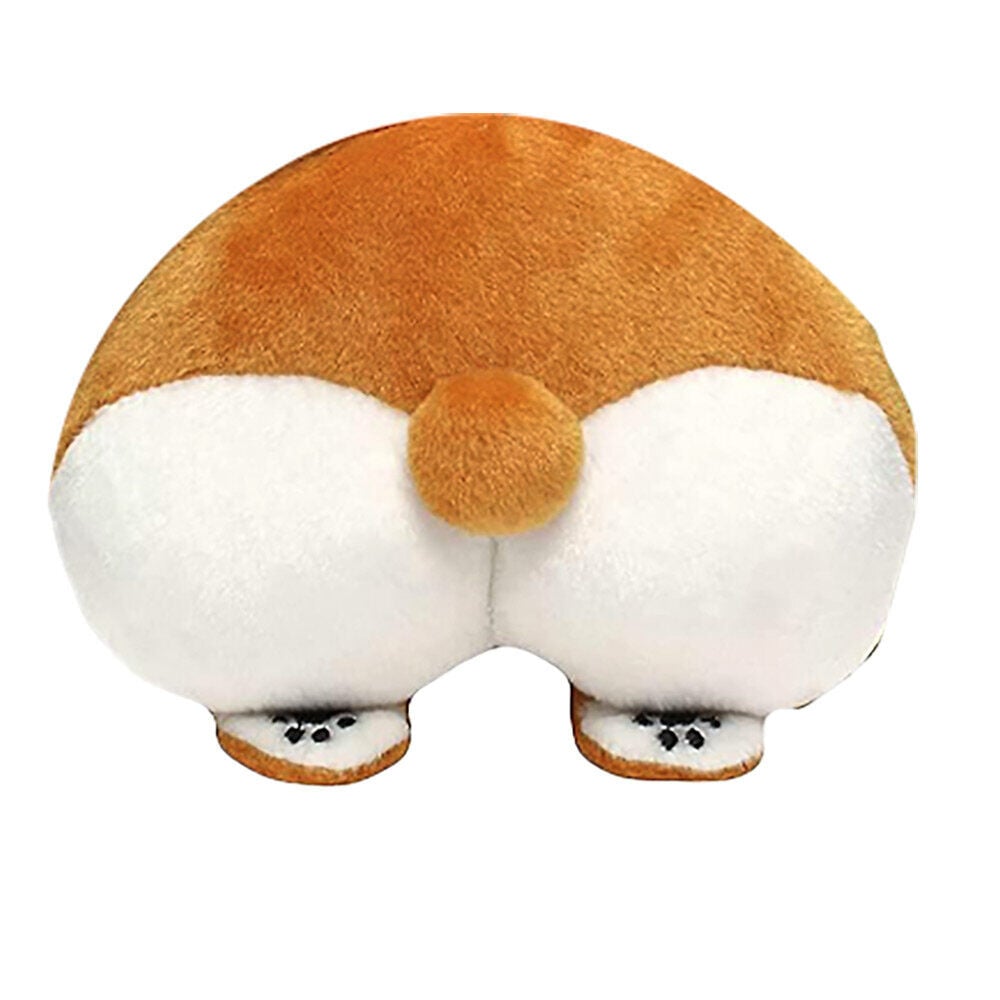 Jouet peluche pour chien sonore beige