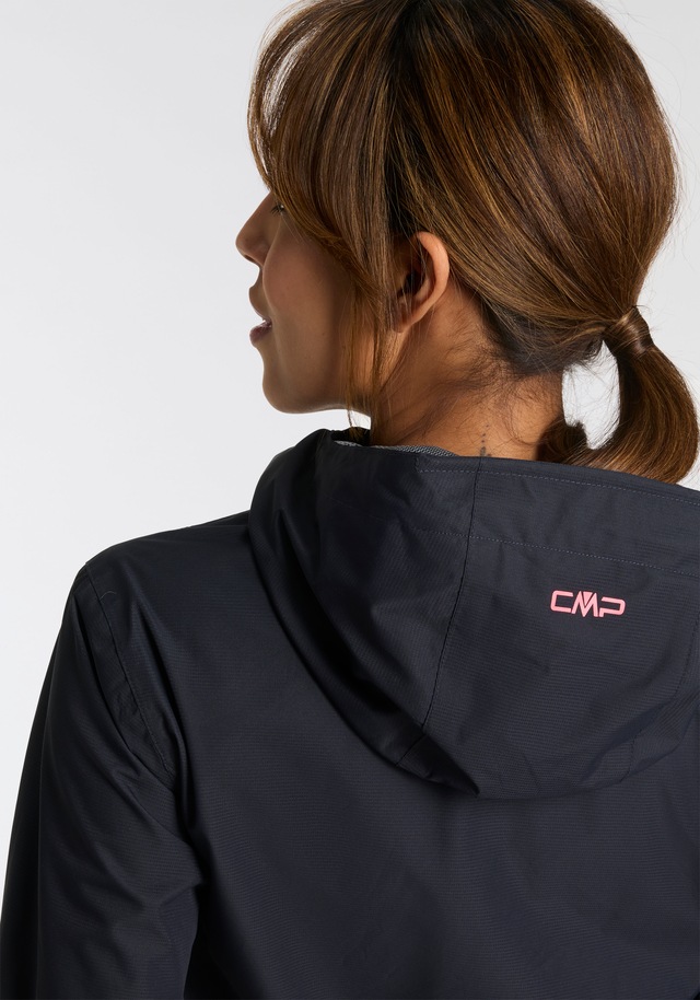 CMP Regenjacke 1 Stk. tlg. mit Kapuze Atmungsaktiv & Winddicht & Wasserdicht