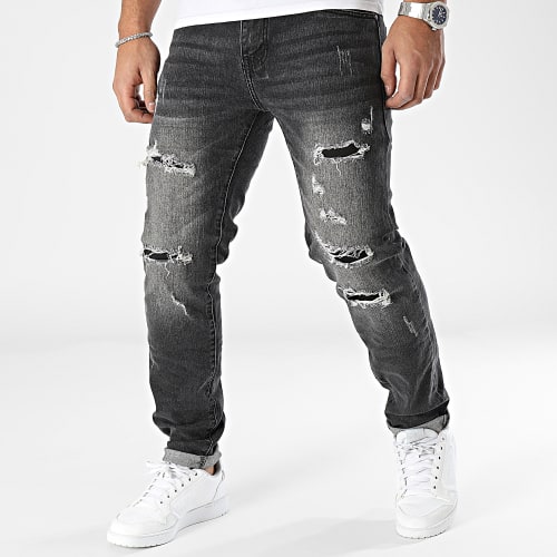 Jean Slim Gris Anthracite