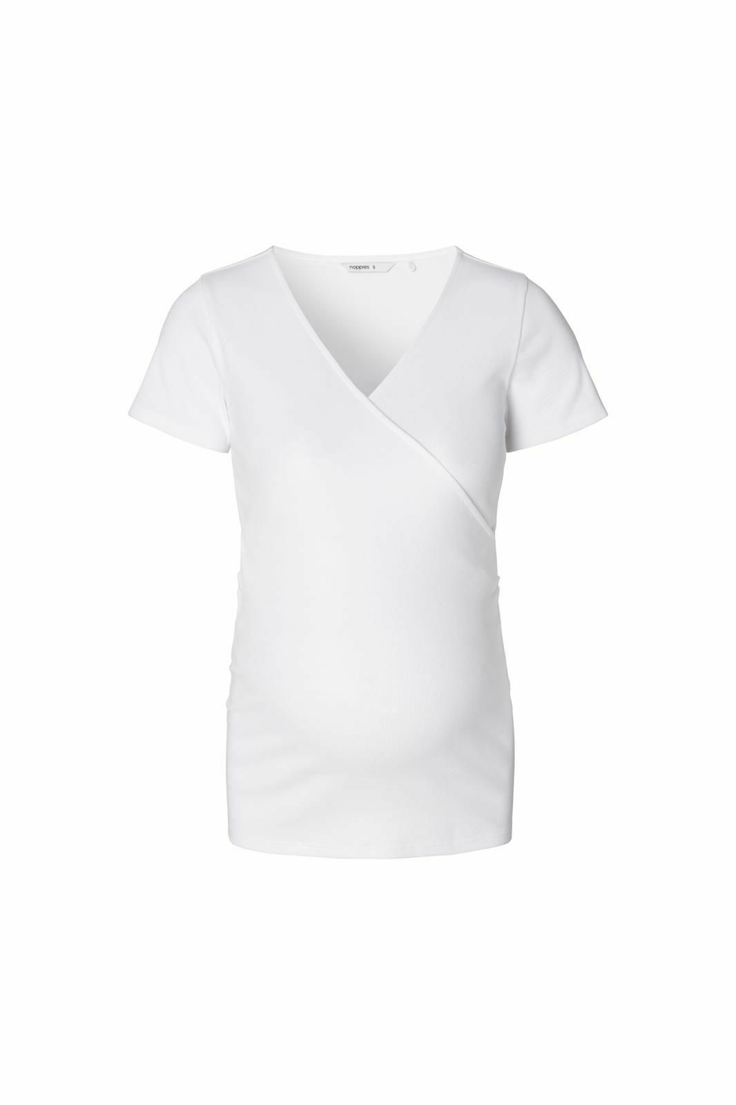 Noppies Maternity Voedings t-shirt Sanson - Optical White