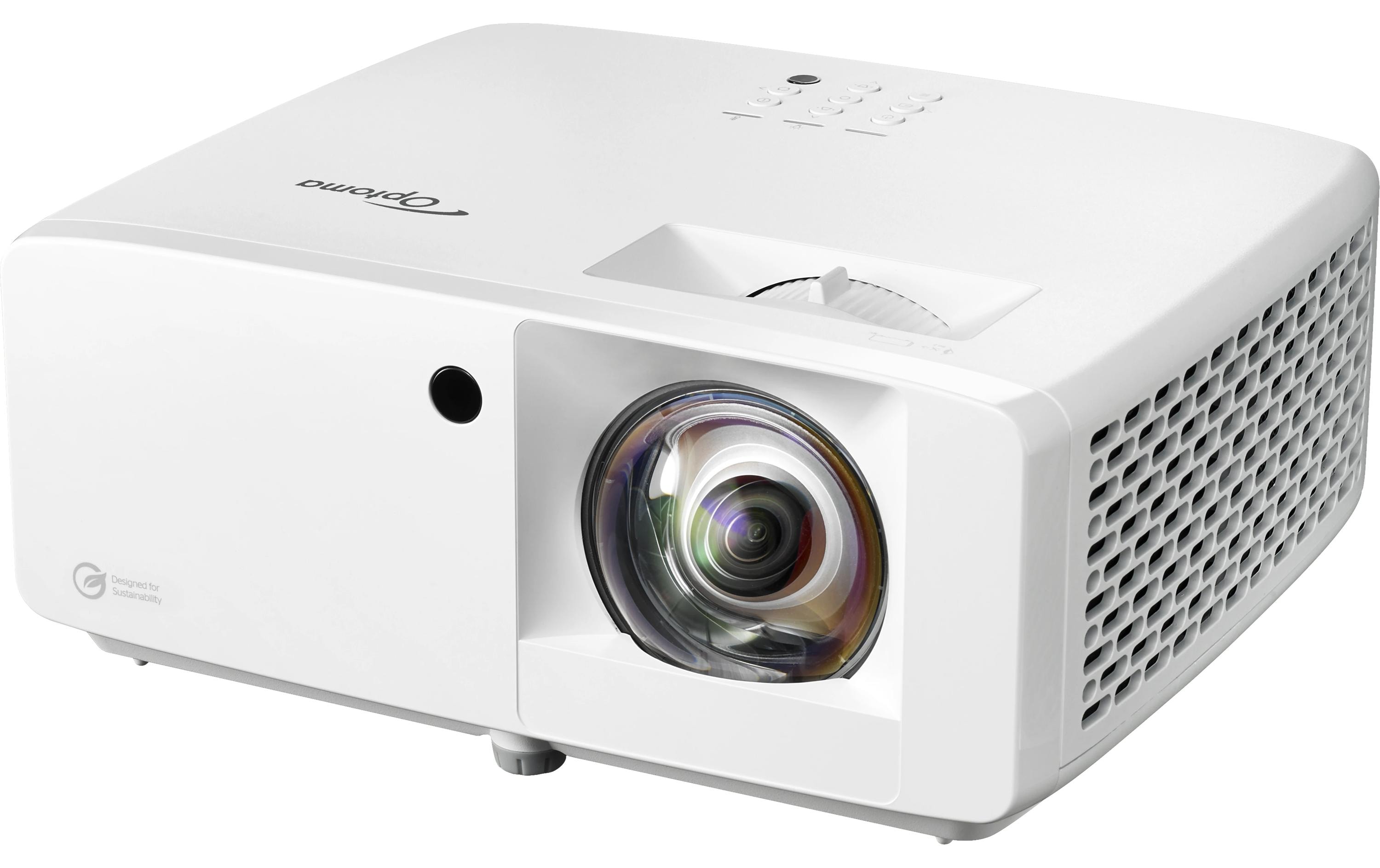 Kurzdistanzprojektor ZH450ST<br>Umweltfreundlicher Full HD-Kurzdistanz-Laserprojektor mit hoher Helligkeit