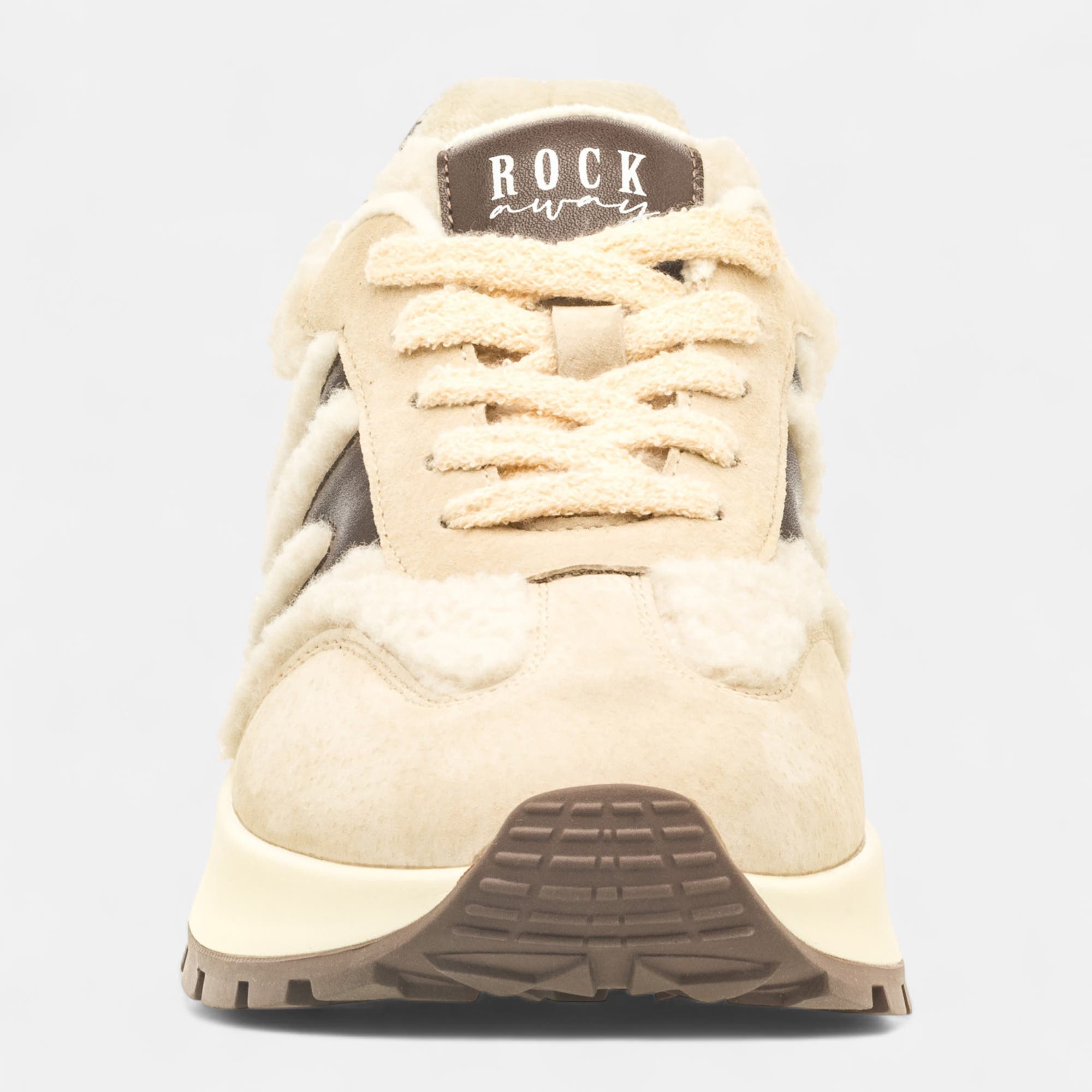 Baskets basses Femme beige