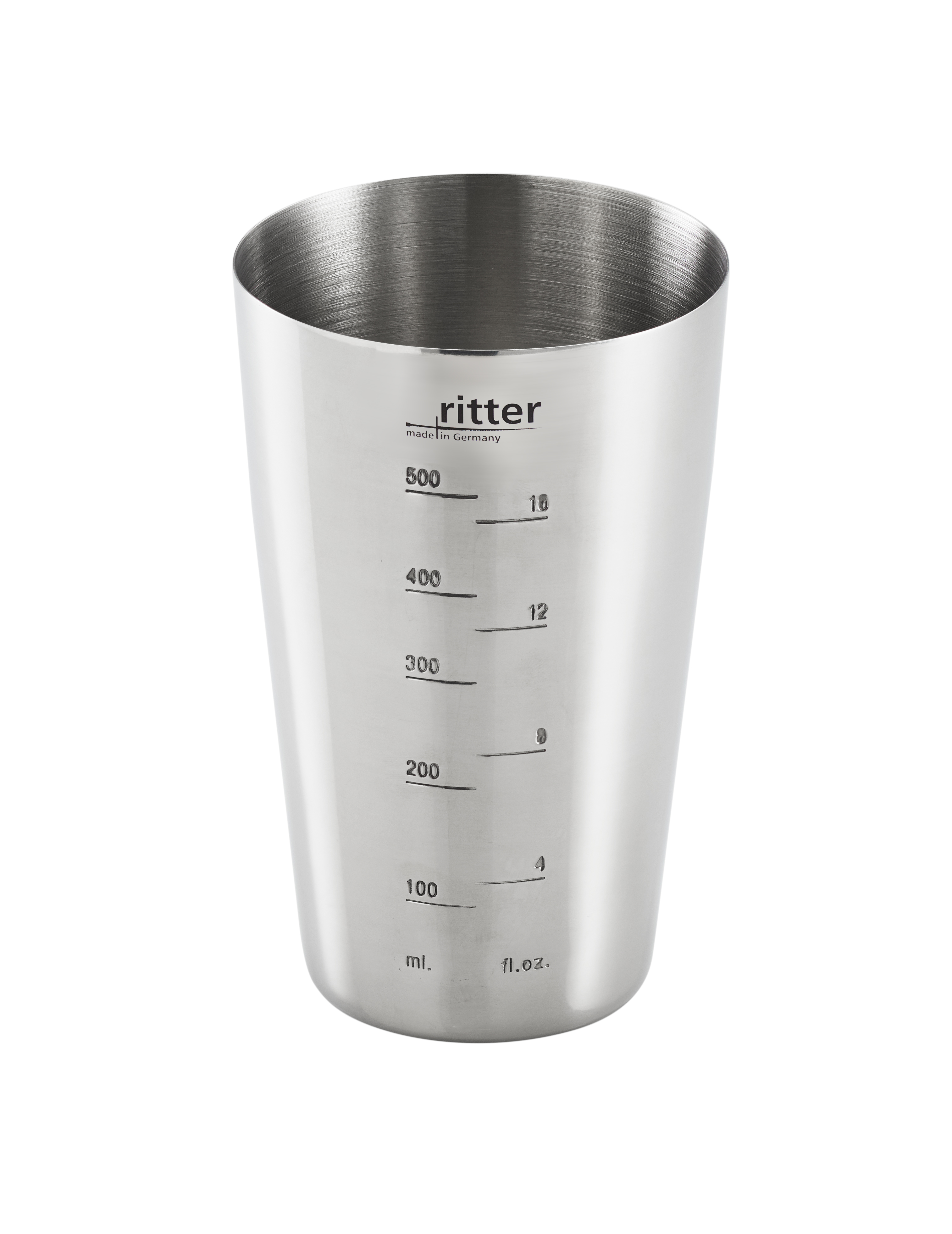 Mixbecher aus Edelstahl