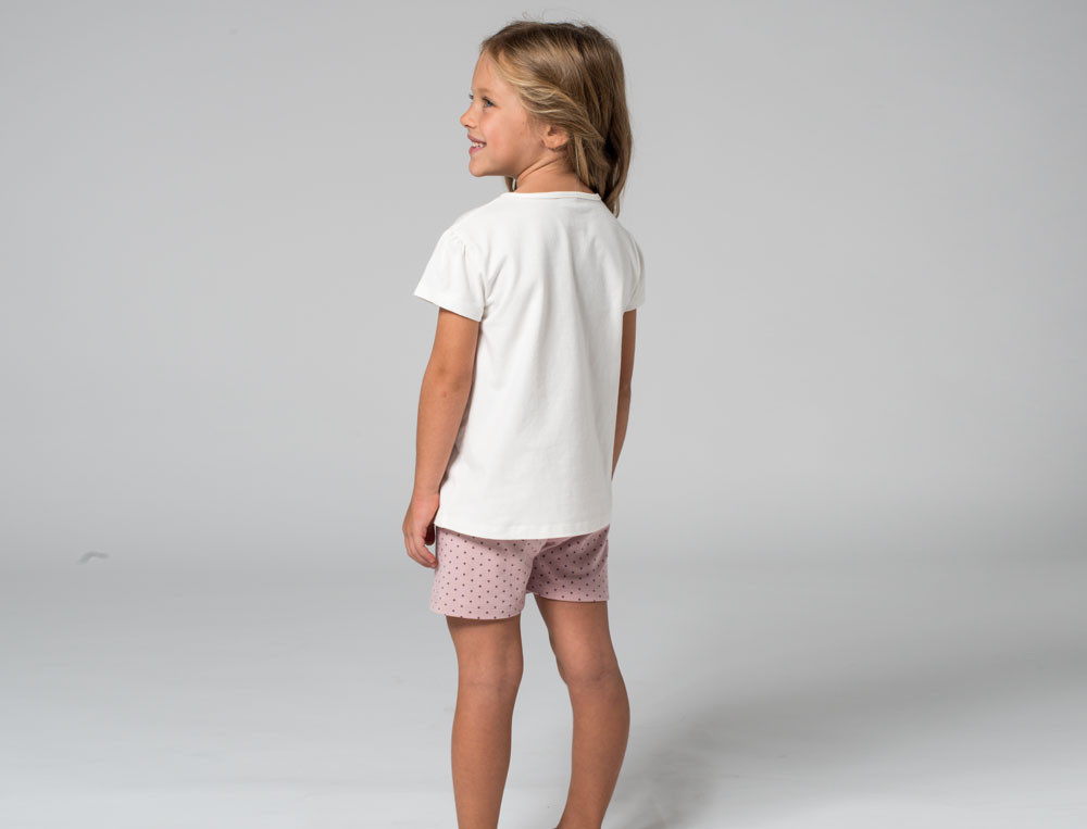 Pyjama short enfant-Au pays des licornes