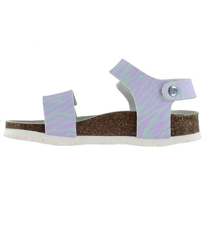 Superfit Sandaler -Fussbettpantoff -  Grøn/Lilla