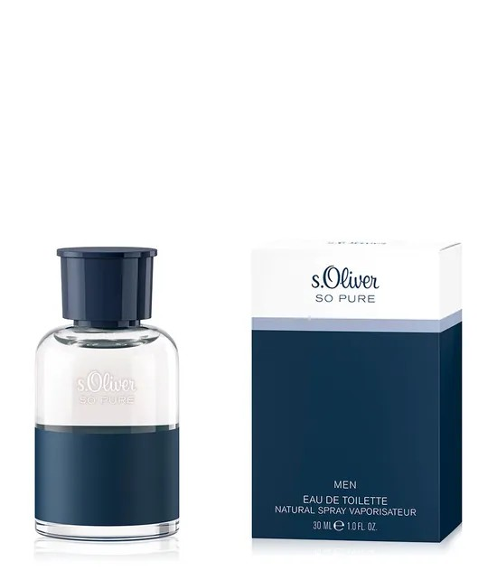 s.Oliver So Pure Men Eau de Toilette Nat Spr 30 ml