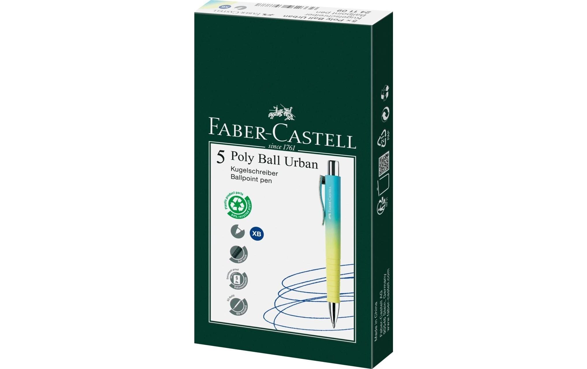 Kugelschreiber Poly Ball Urban SunriseKuli mit rutschfester Soft Touch Oberfläche
