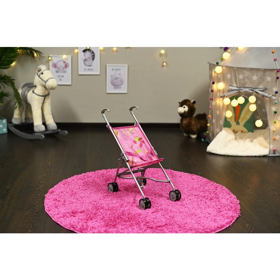 knorr toys® Puppenbuggy Sim - pink little princess