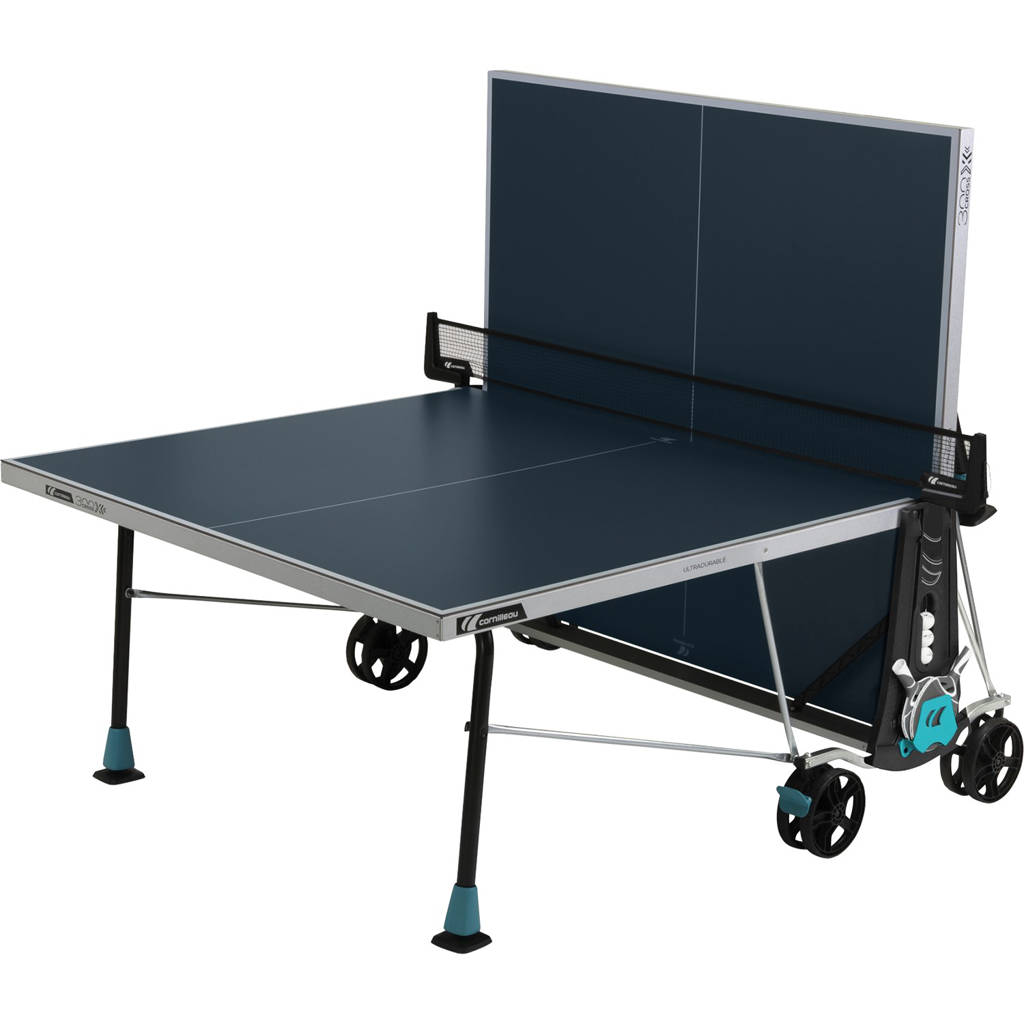 300X Outdoor tafeltennistafel (blauw)