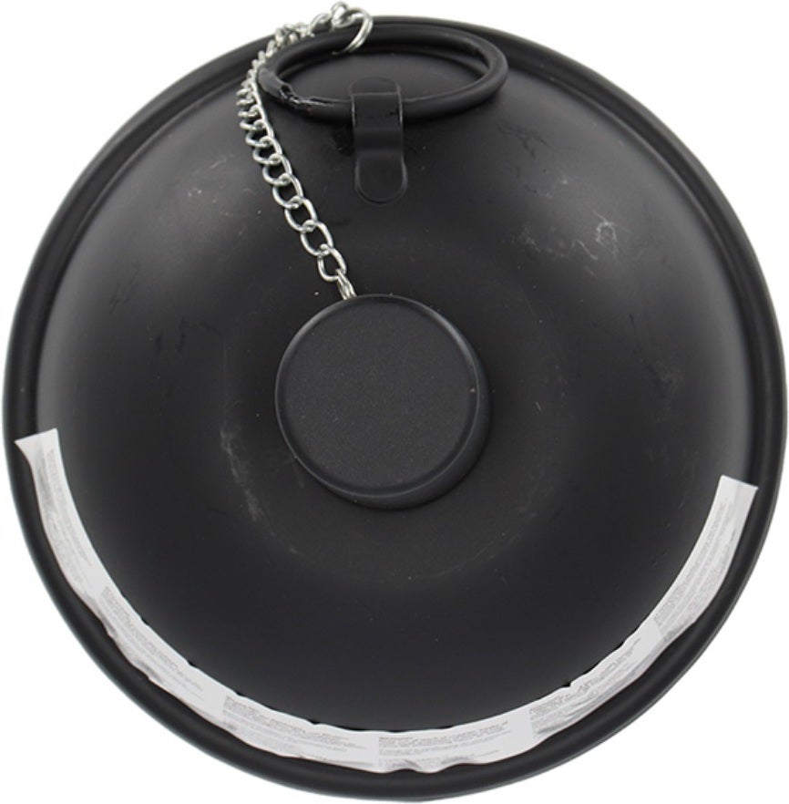 Esschert Design olielamp Fancy Flames zwart D 14 H 15,4 cm