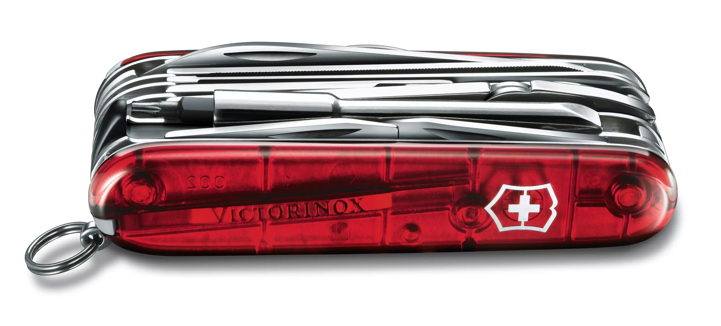 Cyber Tool L-rot transparent