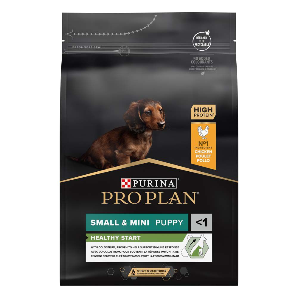 PRO PLAN Healthy Start Puppy Small/Mini - Hondenvoer - 3 Kilogram - kip