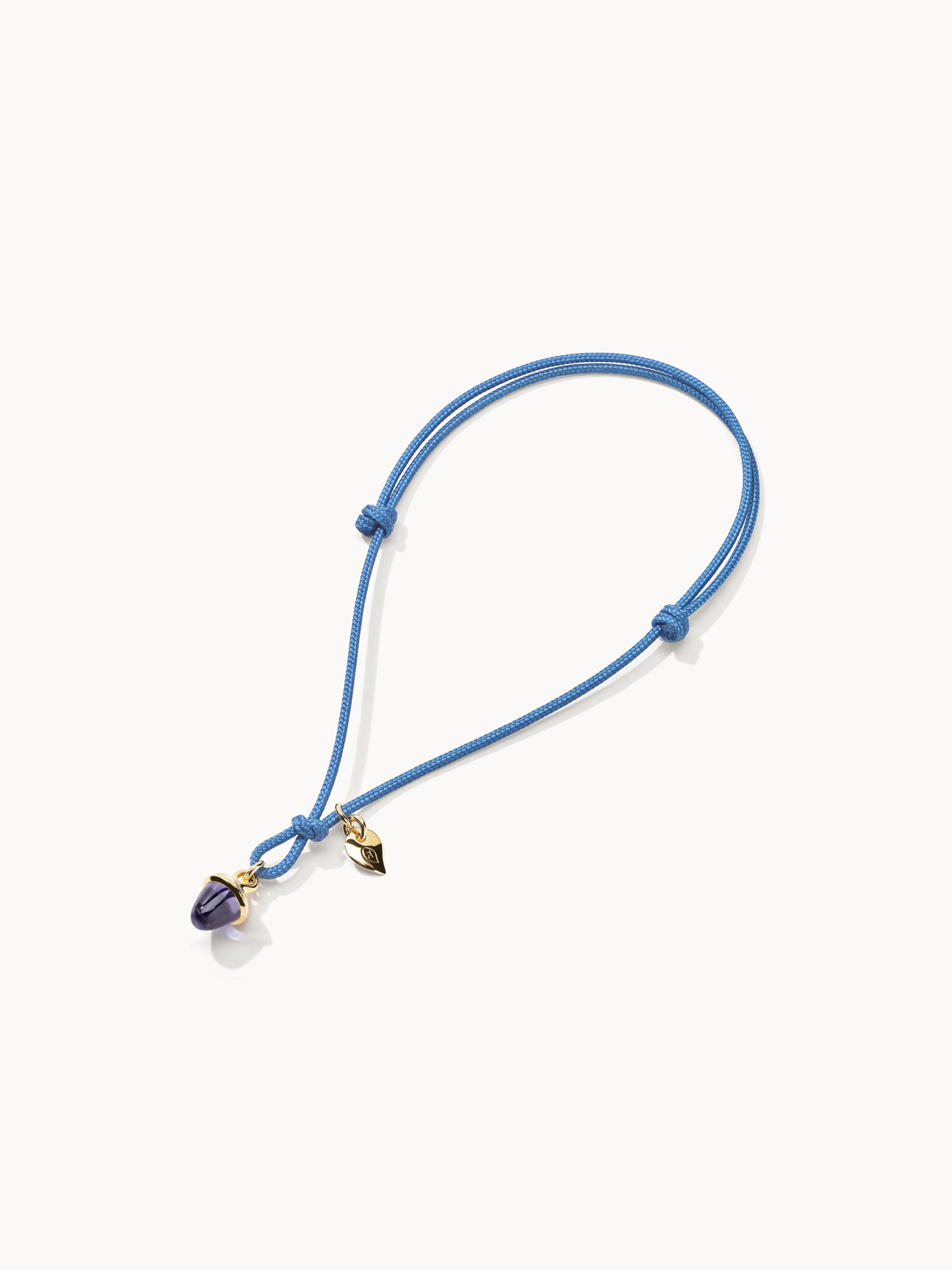 TAMARA COMOLLI Armband BRACELET 'MYMIKADO' WITH IOLITE aus 18 Karat Gelbgold mit Iolith