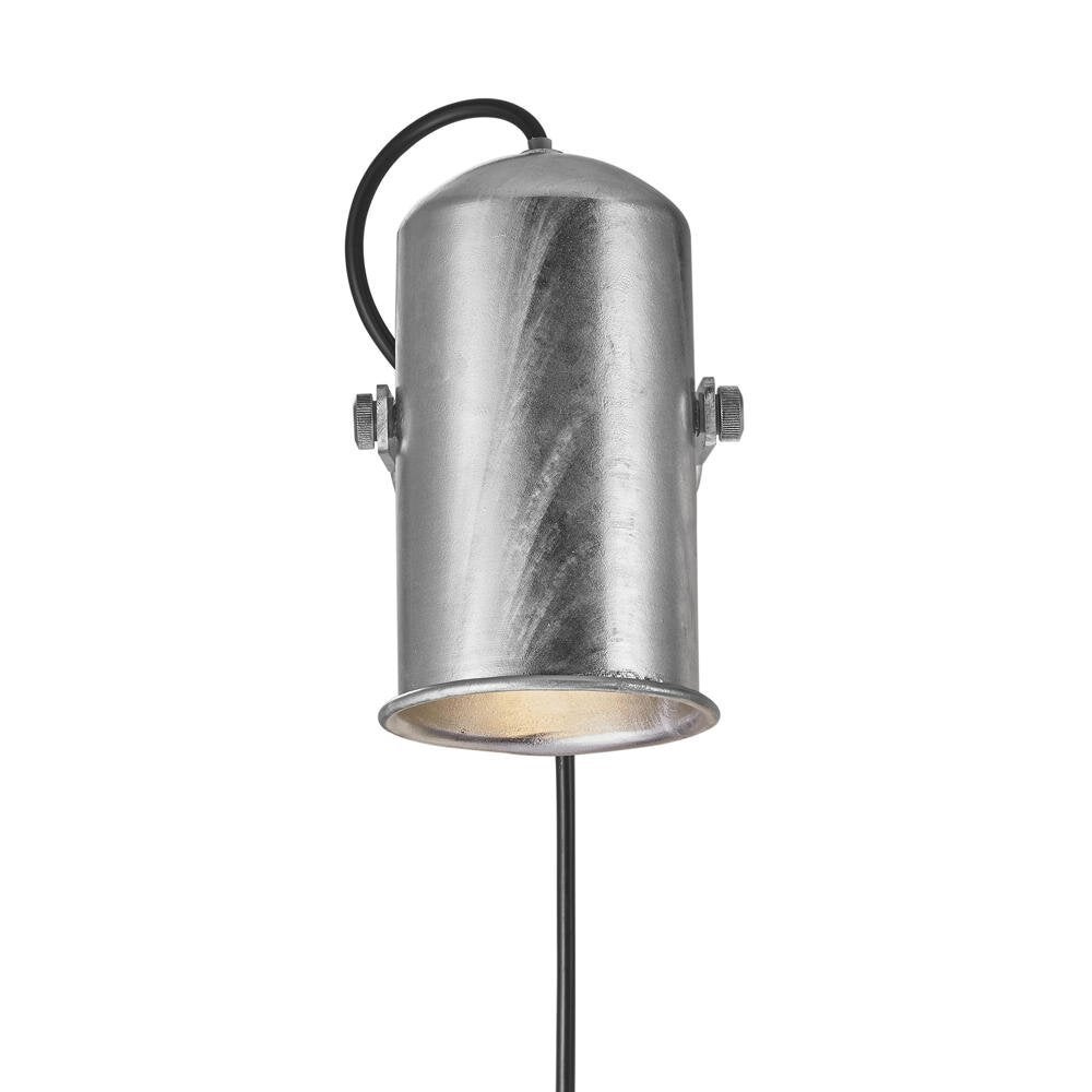 Porter wandlamp in zink E27