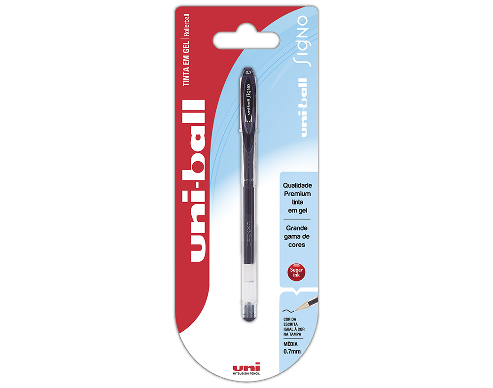 ESFEROGRÁFICA UNI-BALL SIGNO UM-120 GEL PRETO