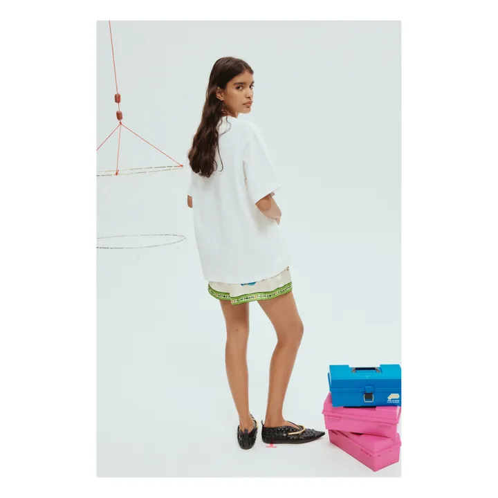 Alémais T-shirt Coral Bay Coton Bio | Ecru