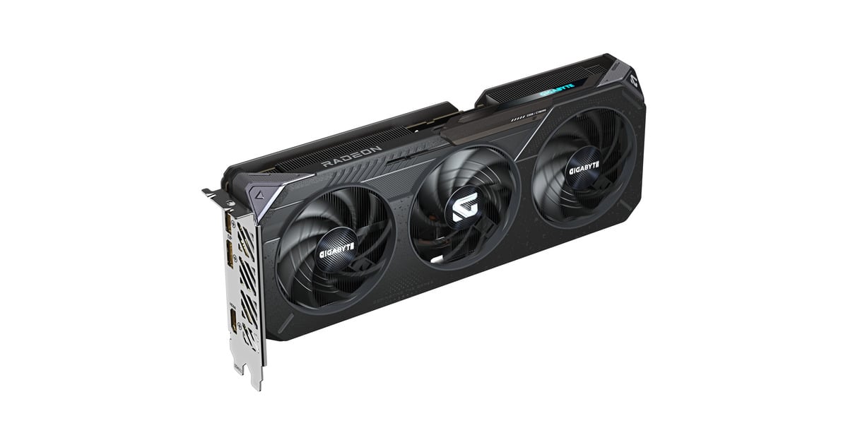 GIGABYTERadeon RX 9060 XT GAMING OC 16GB grafische kaart  (2x DisplayPort, 1x HDMI)