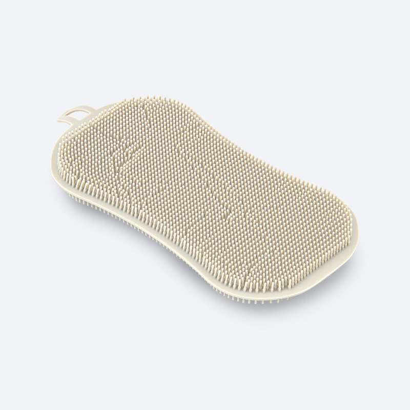 Éponge en silicone avec ventouse