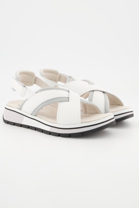 Caprice Sandalen, gekreuzte Riemen, Weite H