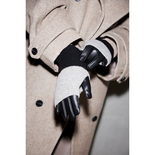 Ichi Madison Handsker, Light Grey Melange, M/L