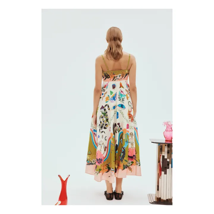 Alémais Robe Evergreen Lin | Crème