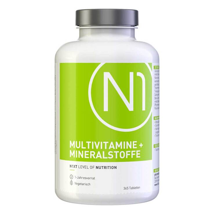 N1 Multivitamine + Mineralstoffe Tabletten, 365 St