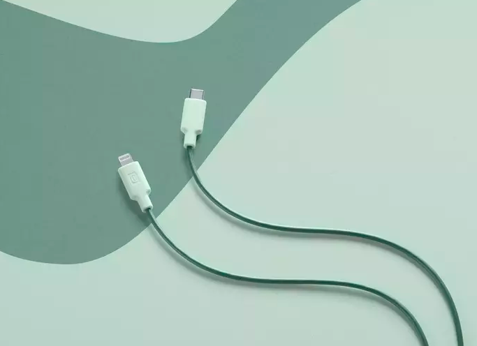 (1m) Stylecolor MFi USB C auf Lightning Ladekabel Datenkabel (USBDATAC2LMFISMARG) - Grün