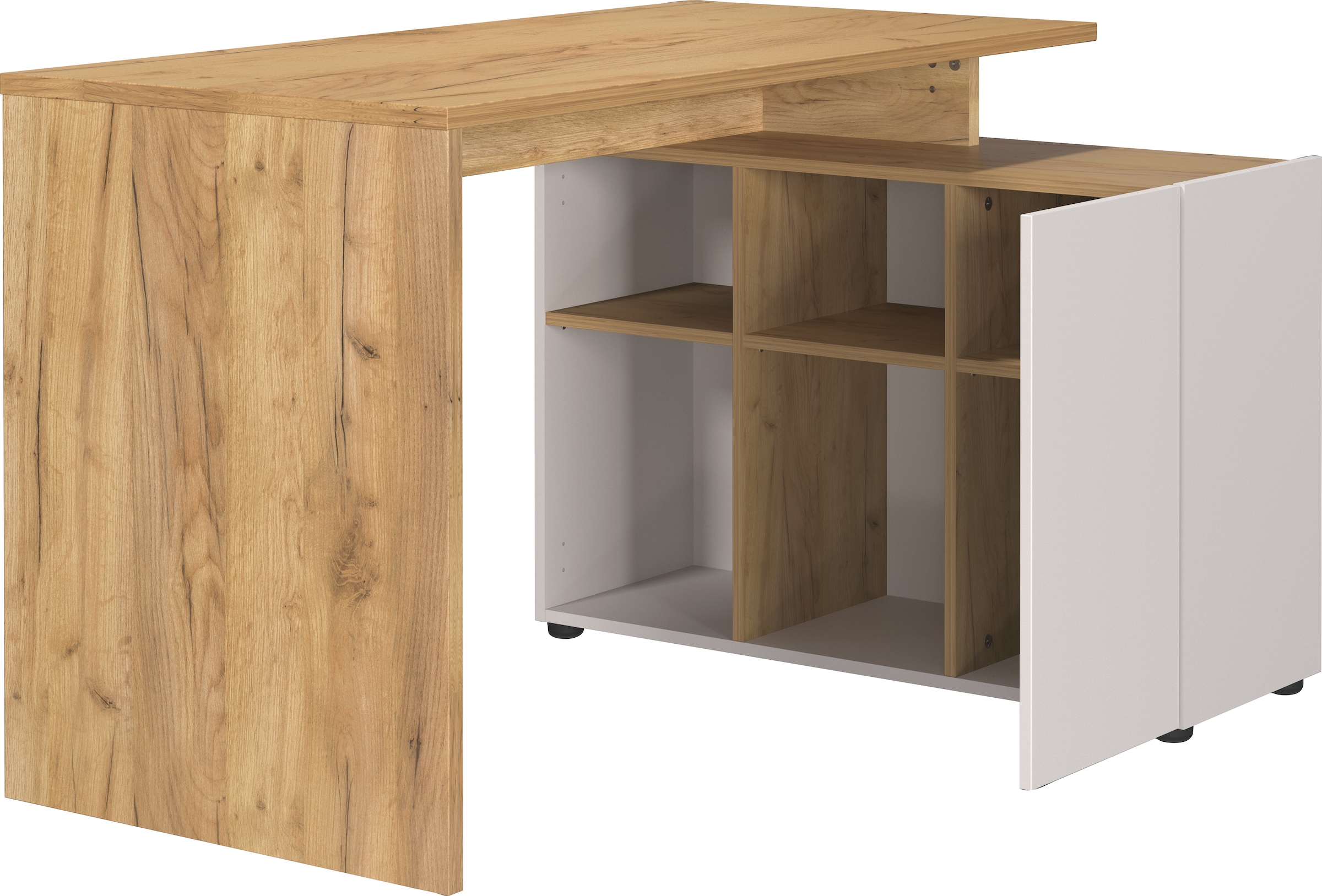 GERMANIA Büromöbel-Set »Adrano« 3 Stk. tlg. mit integriertem Sideboard