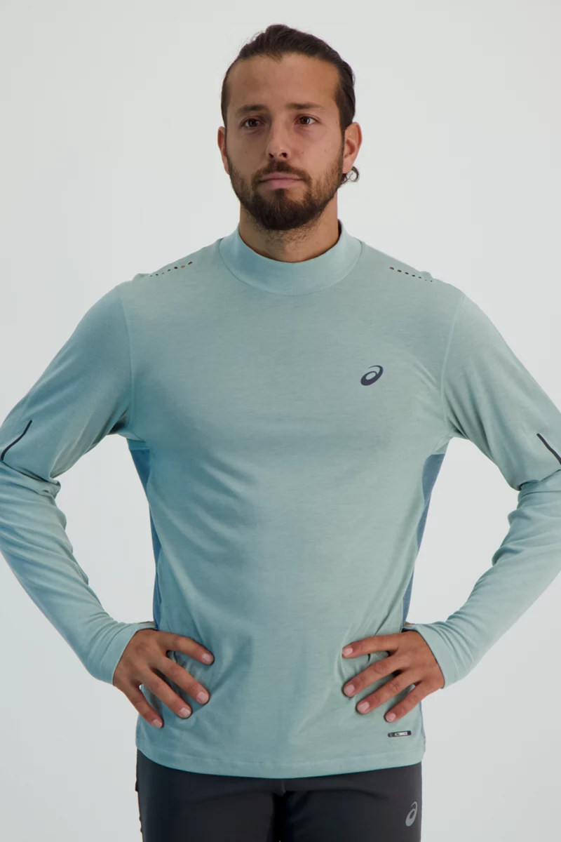 ASICS Metarun Mock Herren Longsleeve