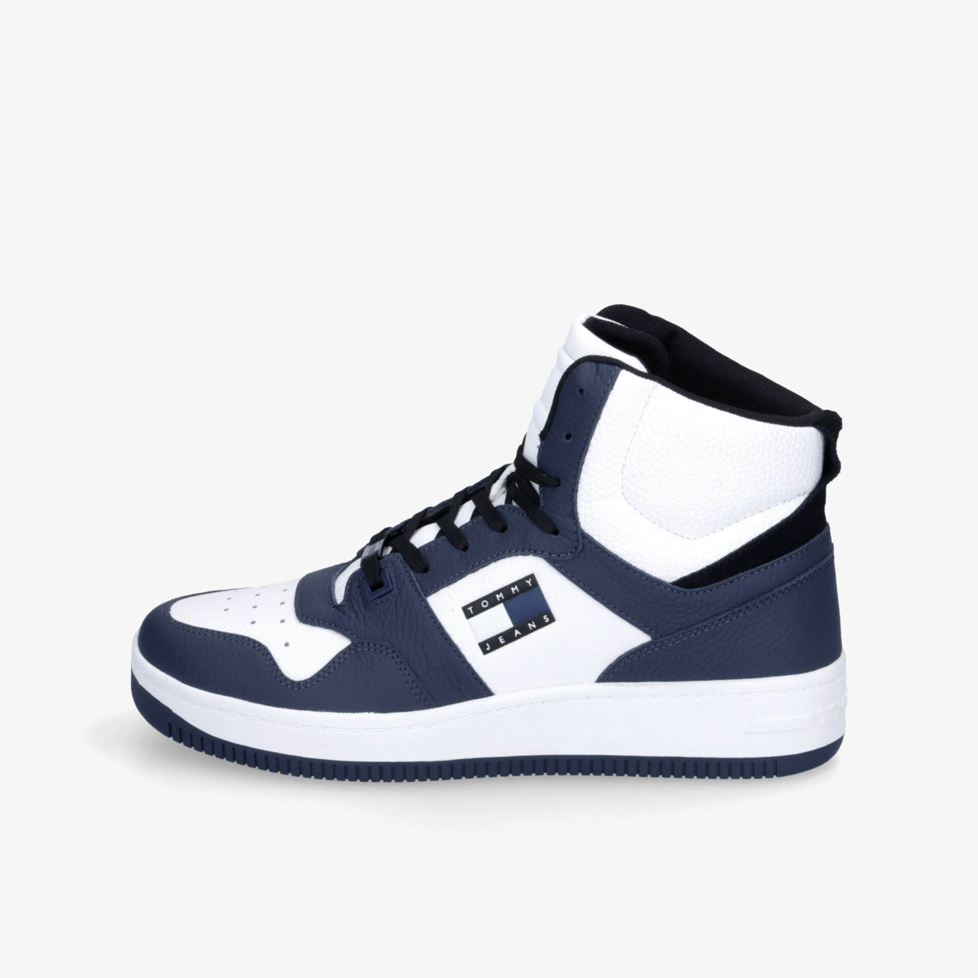 TOMMY JEANS TJM Retro Basket Herren Sneaker High blau