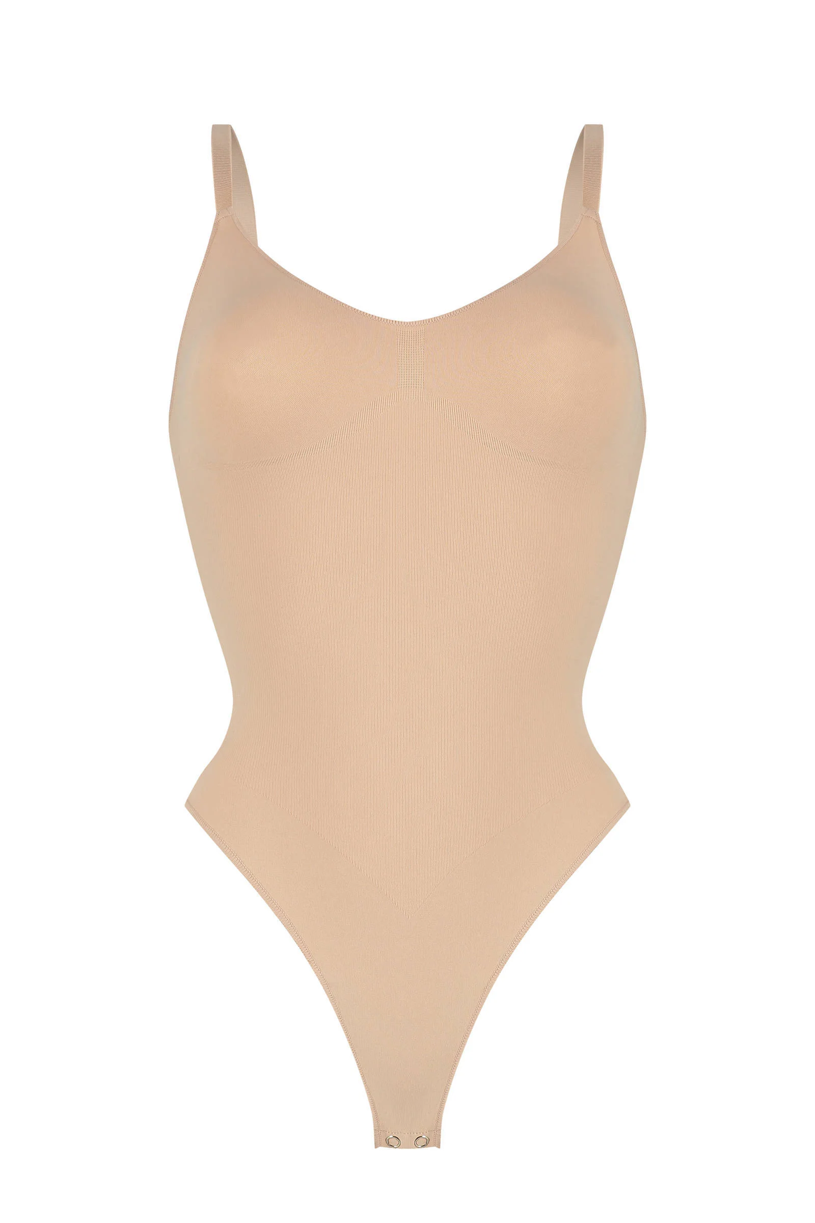 Hunkemöller corrigerende high leg stringbody beige