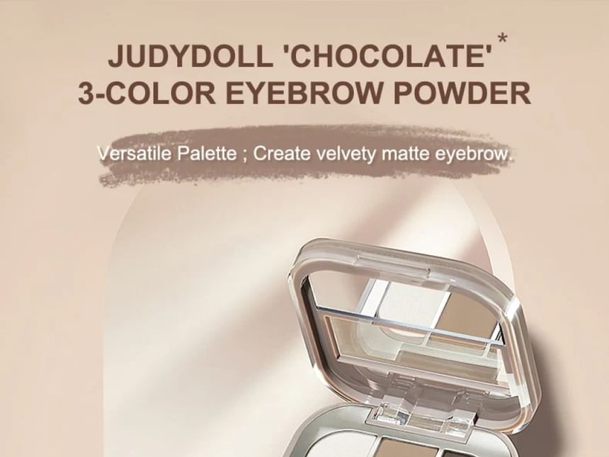 Judydoll - 3 Shade Eyebrow Powder - 2 kleuren (2-3)