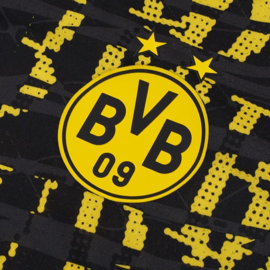 Dortmund T-shirt d'Entraînement Avant-Match - Noir/Faster Yellow