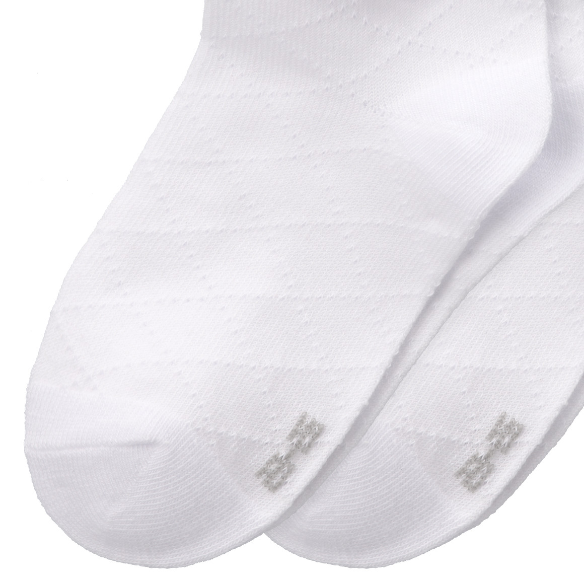 Topolino 2 Paar Mädchen Socken mit Spitze weiss