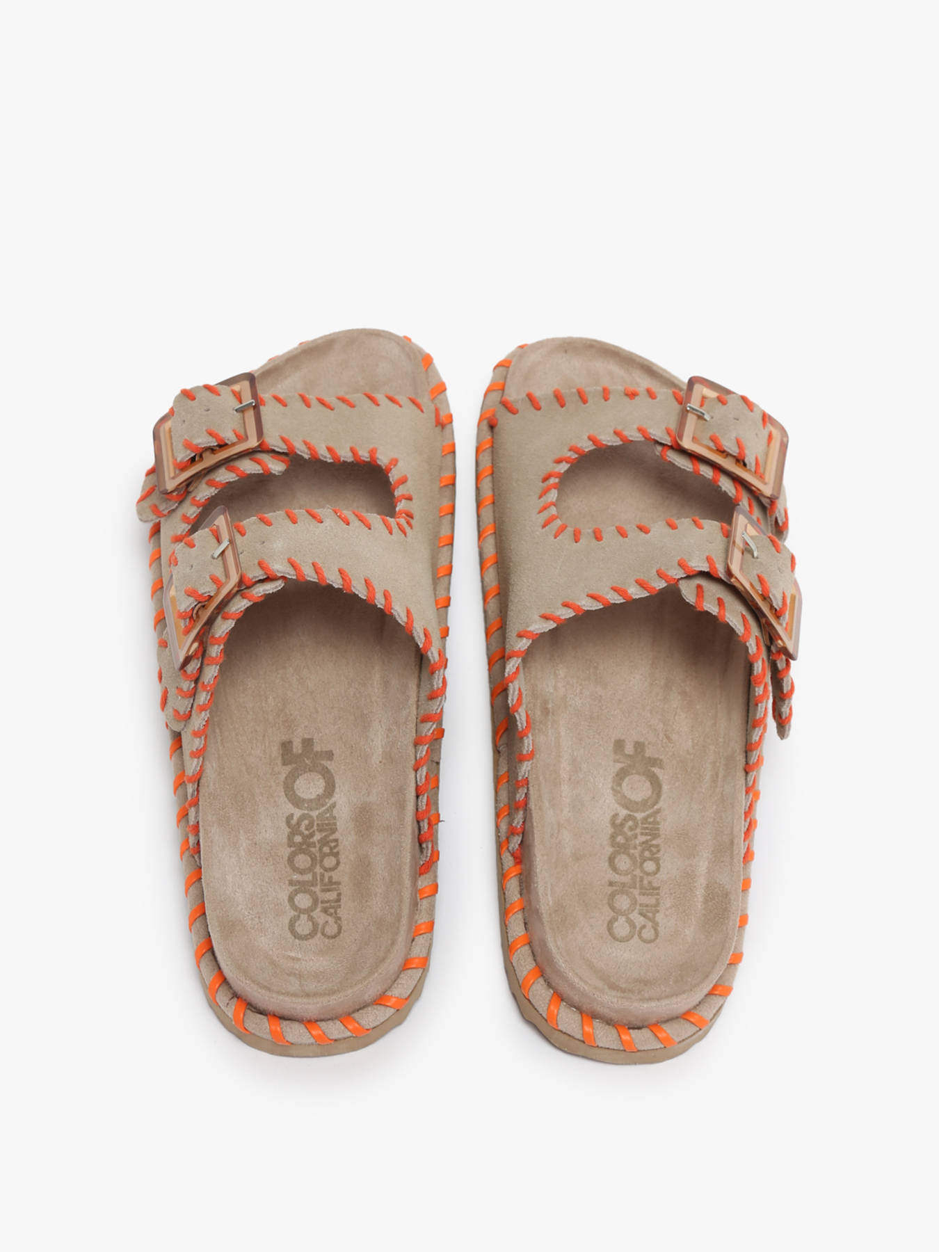Mules en cuir COLORS OF CALIFORNIA