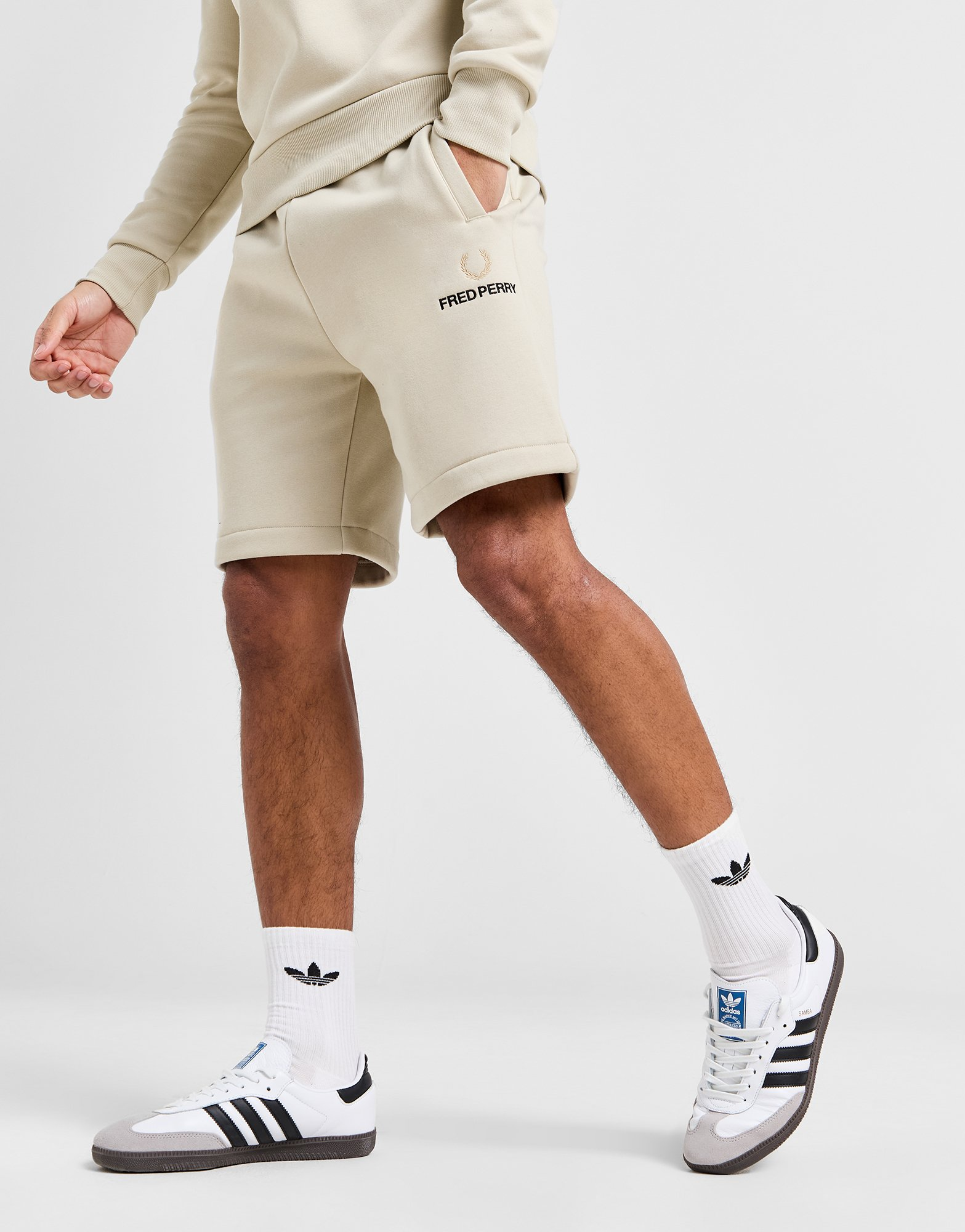 Fred Perry Short Stack Homme