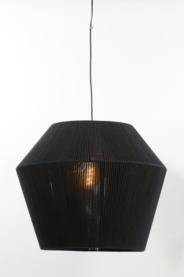 Light & Living - Agaro hanglamp Ã71 cm - zwart
