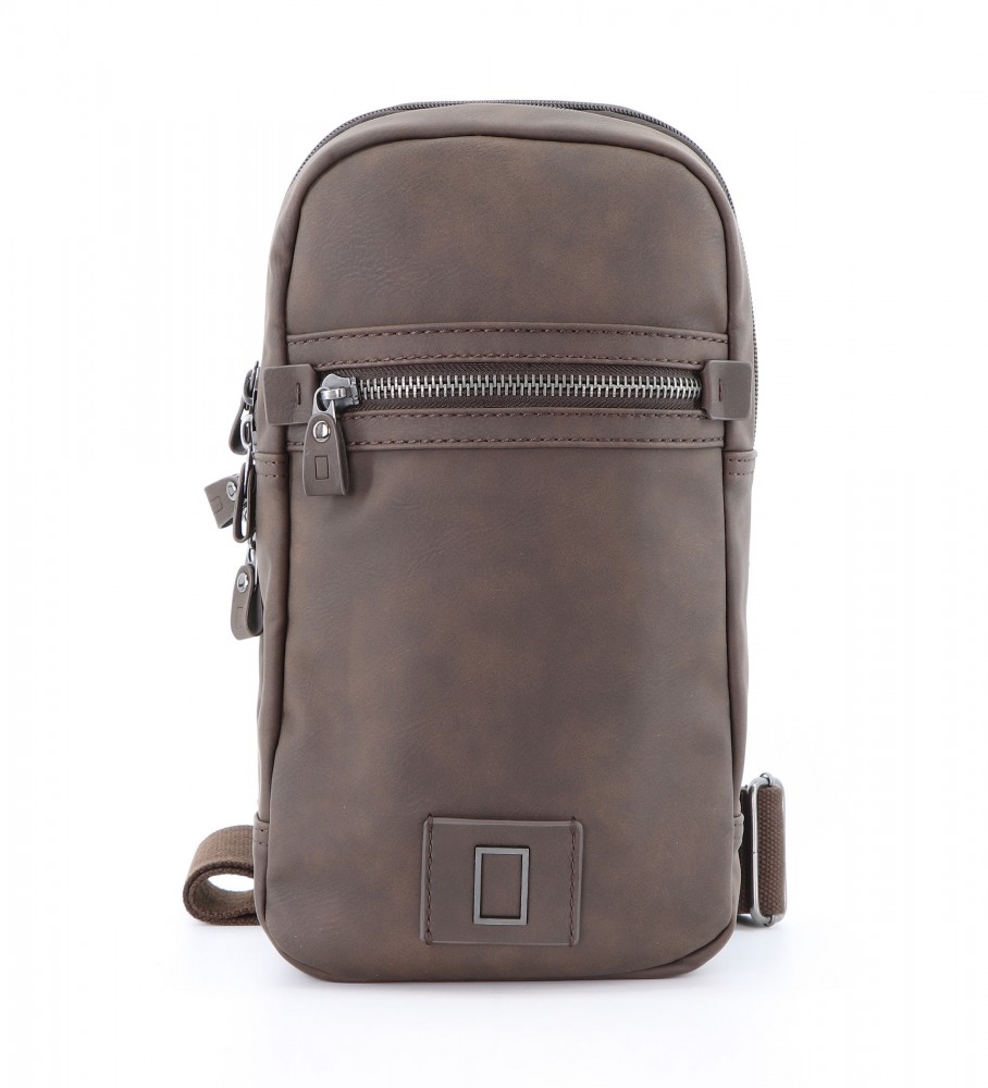 Mochila National Geographic Slope Marrom - 20x10x33cm -