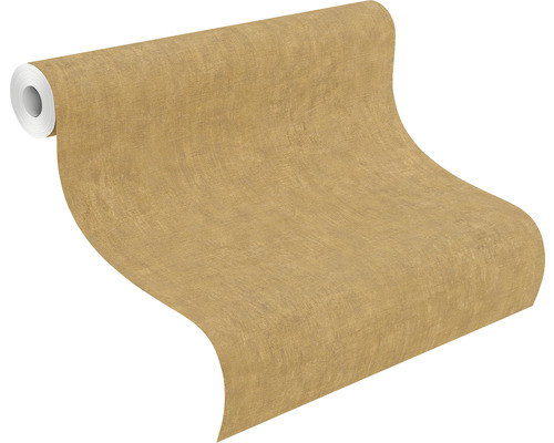 Vliesbehang 429312 Factory IV Uni goud