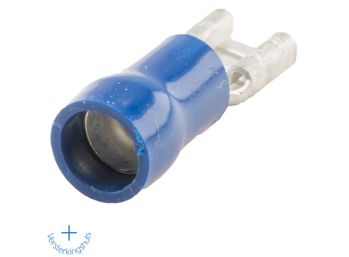 BBA kabelschoen Vlakstekerhuls (10x stuks) - 4,8 mm²