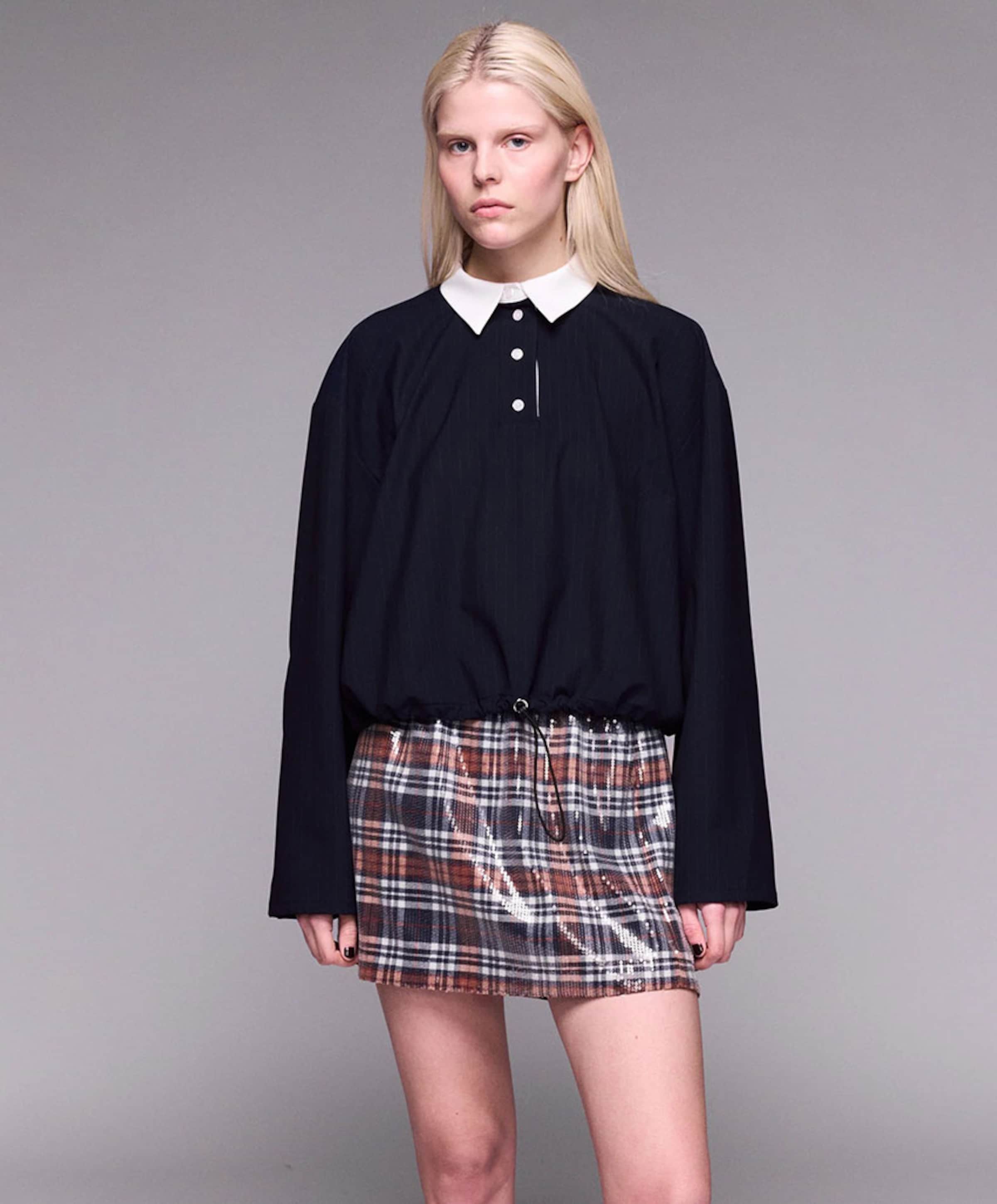JOHNY Dames blouse blauw