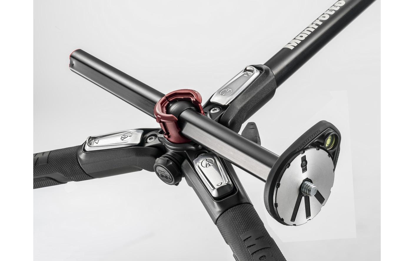 Stativ MT190XPRO4 Aluminium<br>Aluminium-Stativ mit vier Segmenten