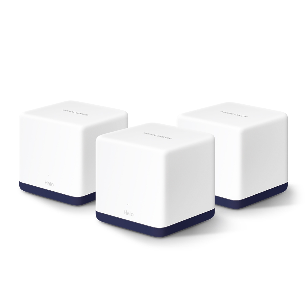 SISTEMA MESH WIFI MERCUSYS AC1900 HALO H50G(3-PACK)