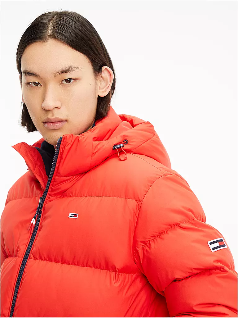 TOMMY JEANS Steppjacke rot