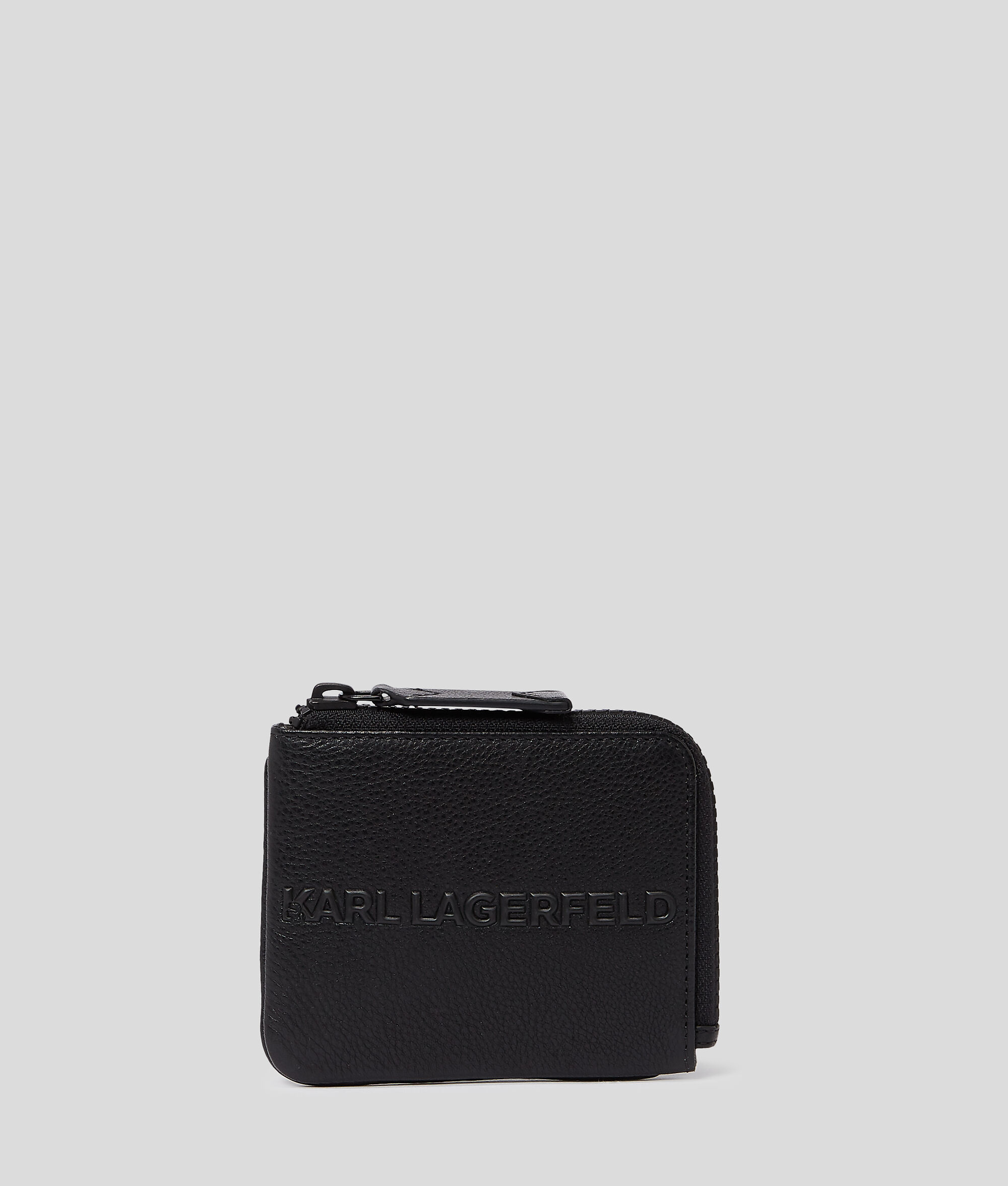 PORTE-CARTES EN CUIR ZIPPÉ K/SHADE