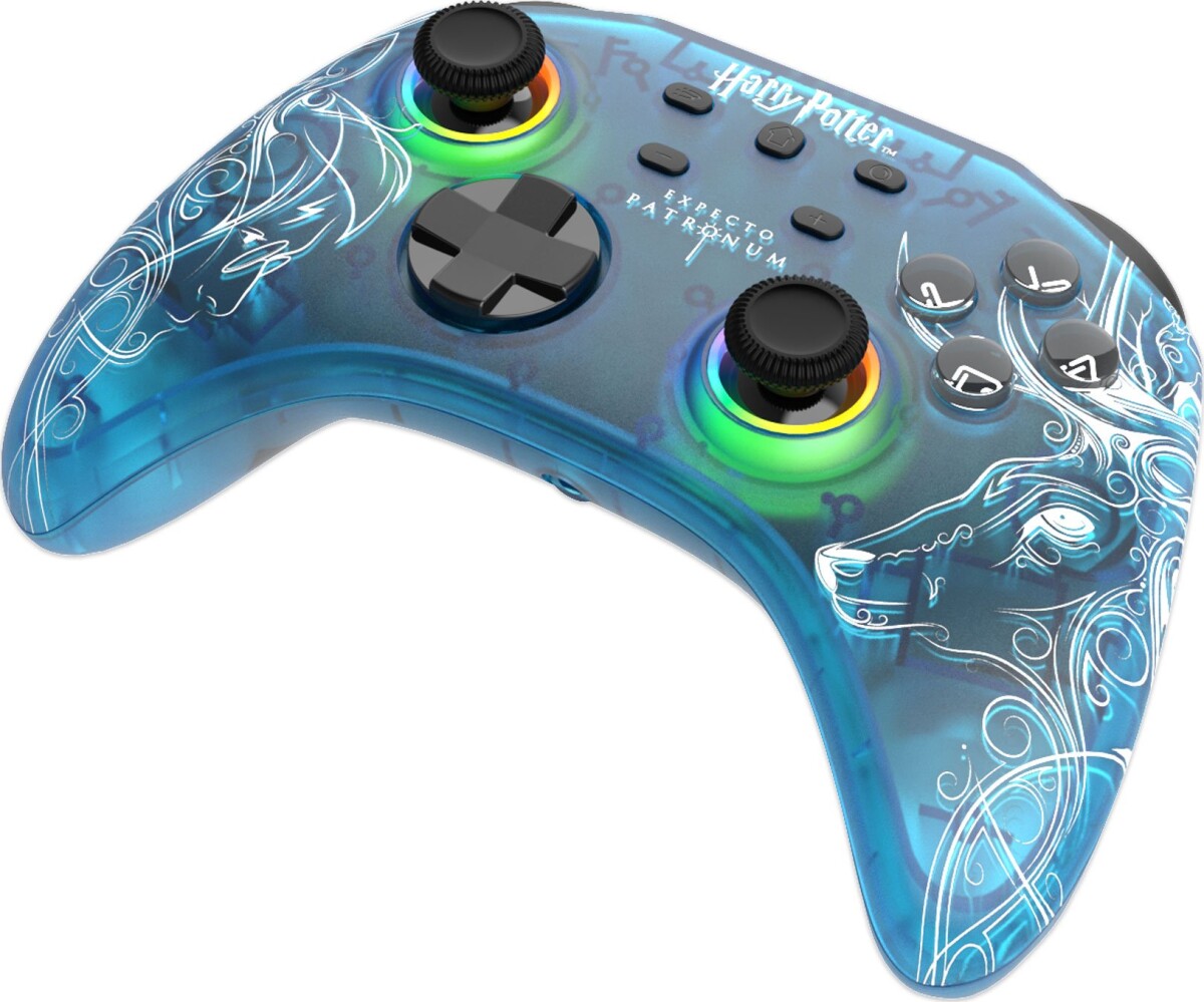 Trade Invaders Harry Potter Expecto Patronum Blue Gamepad Nintendo Switc