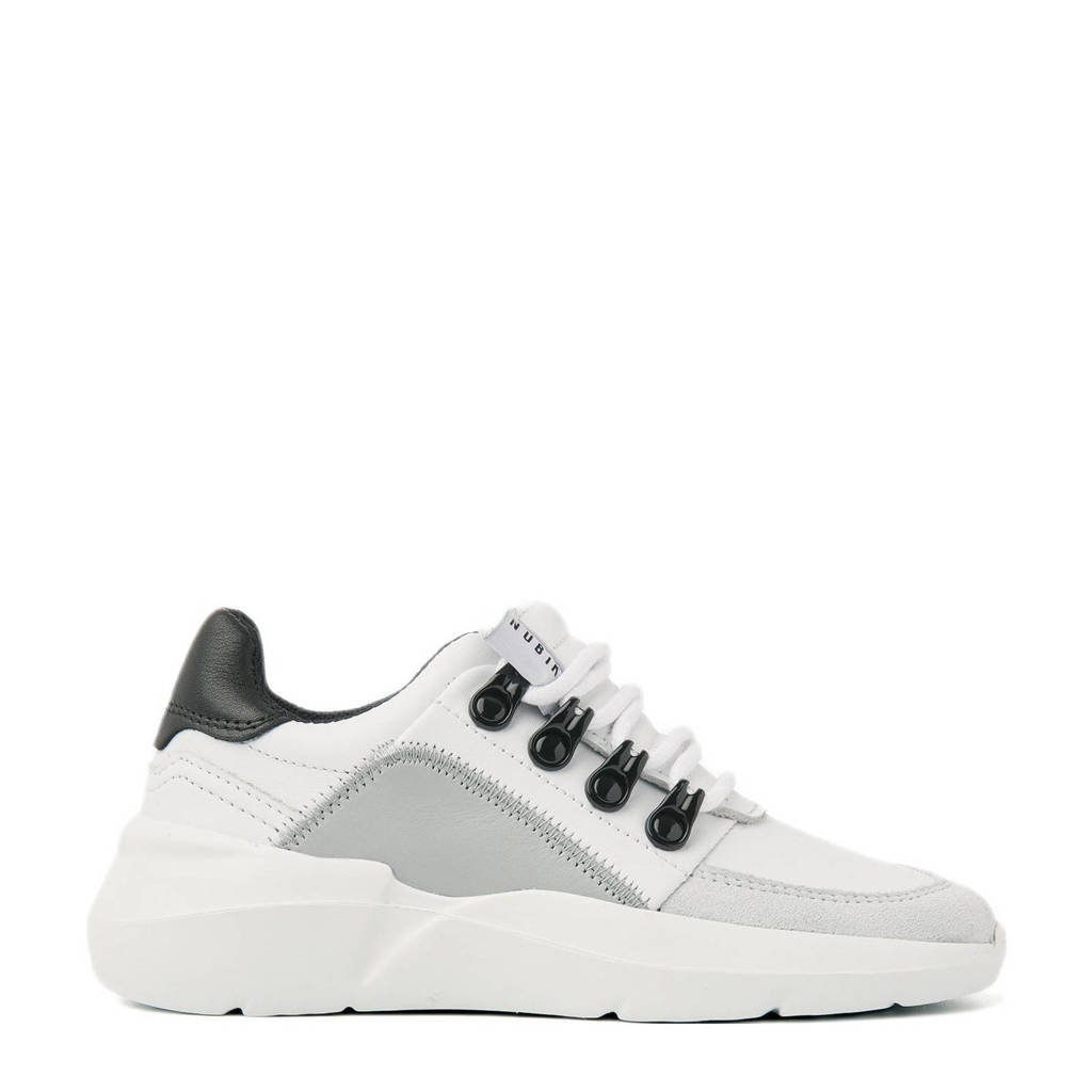 Nubikk leren sneakers wit