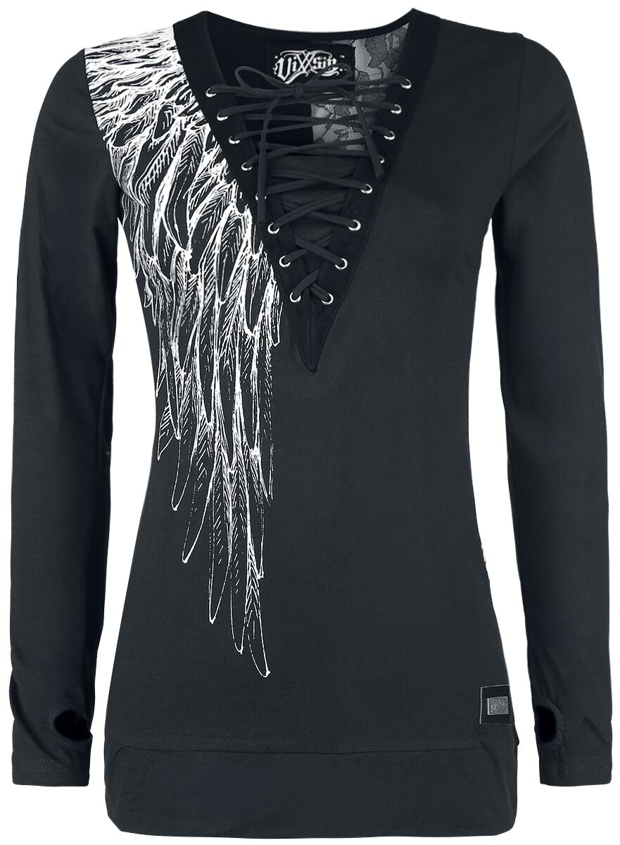 Top Shadow Angel | Vixxsin T-shirt manches longues