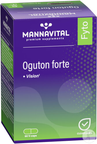 Mannavital Oguton Forte 60 Capsules Végétales